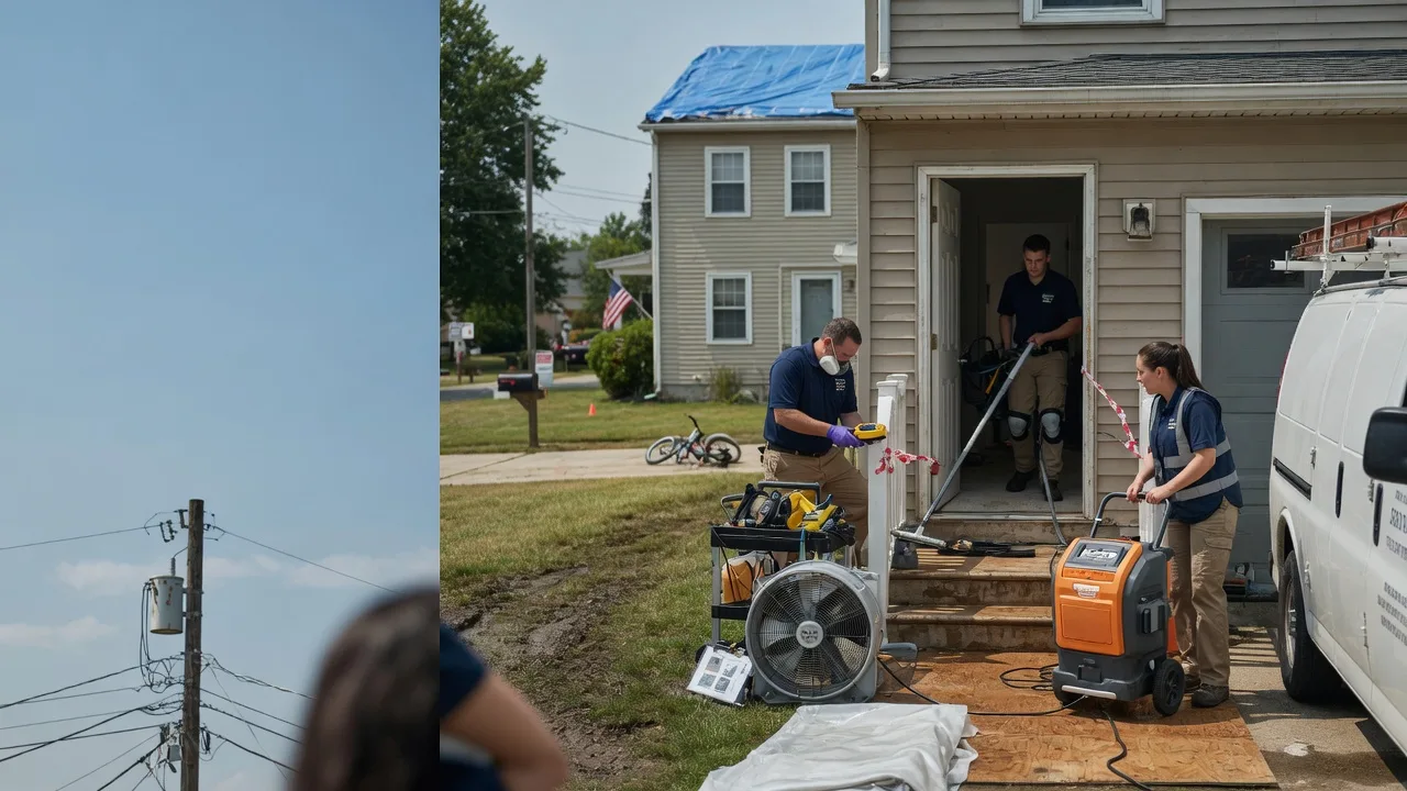 Water Damage Repair in New Bethlehem, PA near me